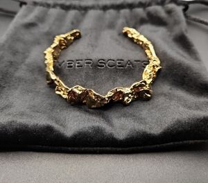 Amber Sceats Emery Bracelet 24K Gold Plated New